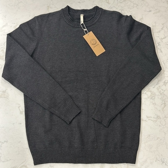 Sailwind Men's Crewneck Sweater Soft Casual Classic Pullover with Ribbing Edge L - Picture 15 of 16